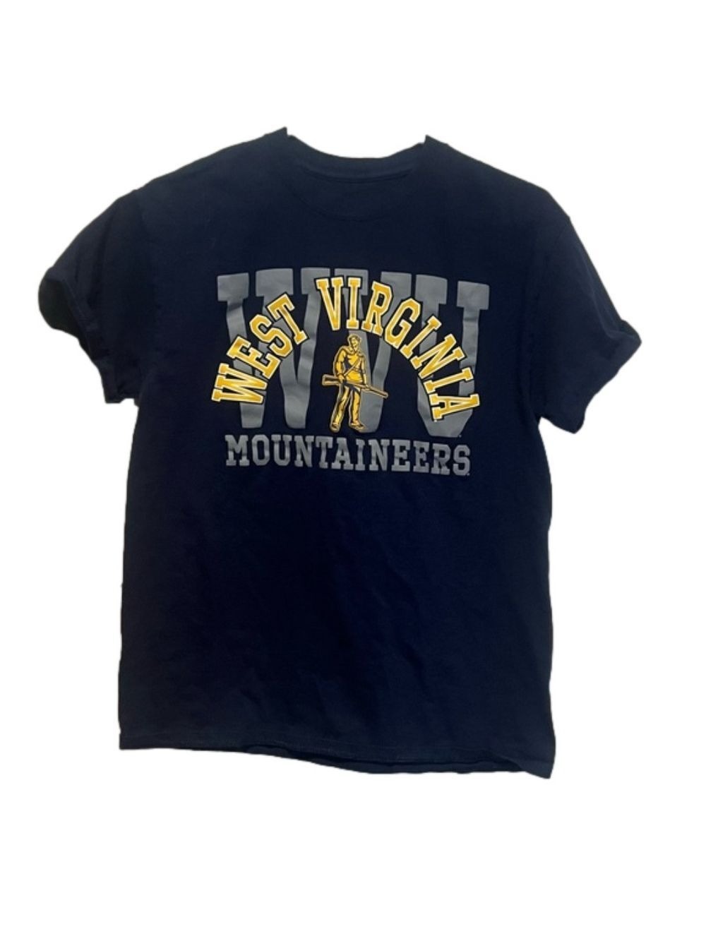 BLUE 84 NWOT West Virginia Mountaineer teeshirt. Men’s size Small